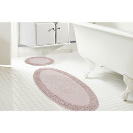 Mijölnir Juego de alfombrillas de baño de algodón 100% Powder